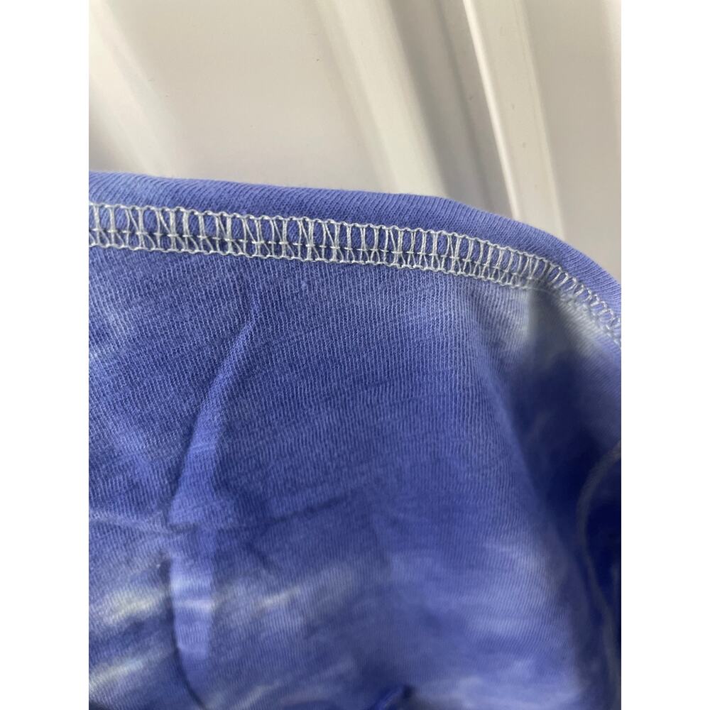Universal Threads Co Tie-Dye Short Sleeve Crop Top Size Small Color winter blue - Picture 3 of 6